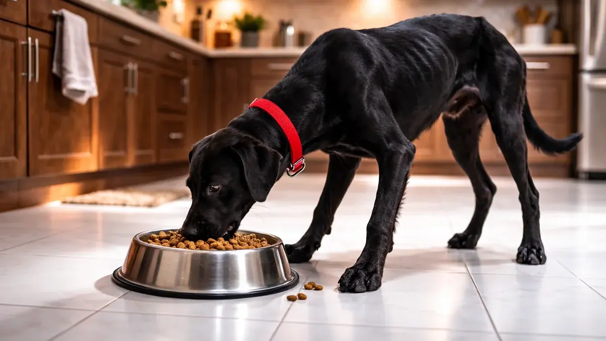 How to help dog gain weight