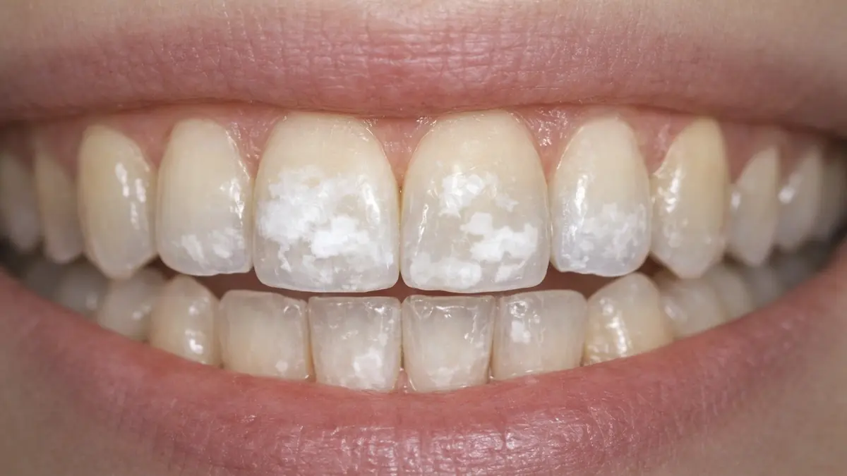 White spots on teeth